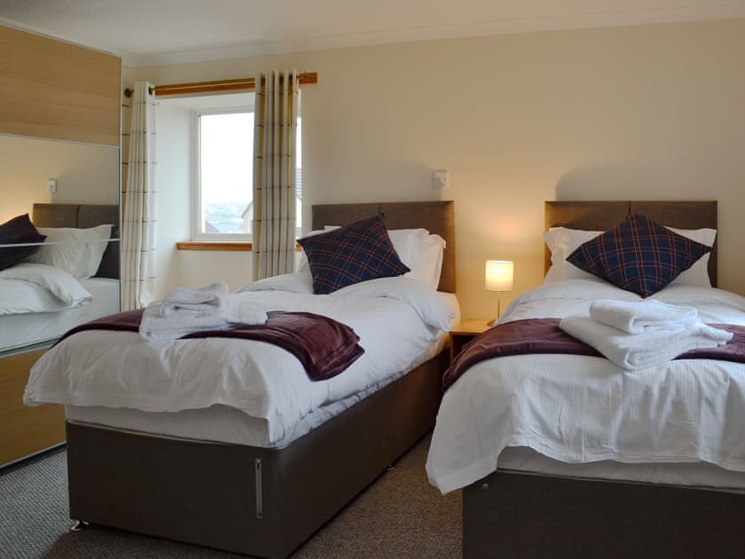Twin bedroom | Hawthorn Cottage, Stranraer