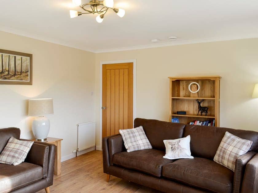 Comfortable living room with wood burner | Hillview, Gateside, near Beith