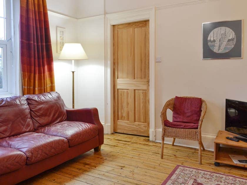 Spacious living room | Kirkennan Lodge, Palnackie, Castle Douglas