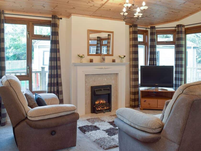 Welcoming living area | Colman Brook Lodge, Corton, near Lowestoft