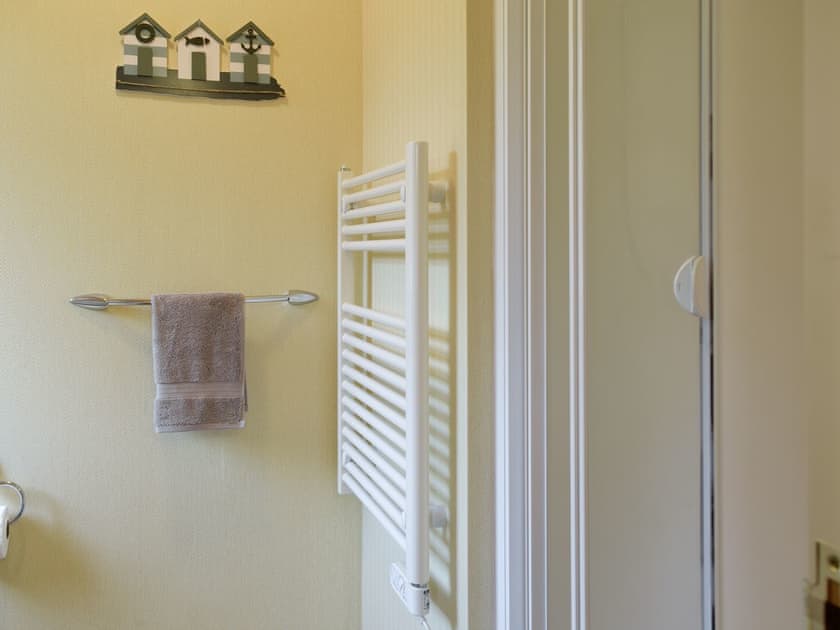 En-suite shower room | Colman Brook Lodge, Corton, near Lowestoft