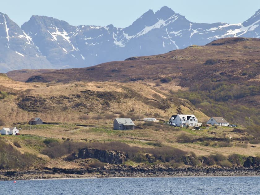 Situated close to the shore on the beautiful yet rugged Isle of Skye | Seascape, Carbost