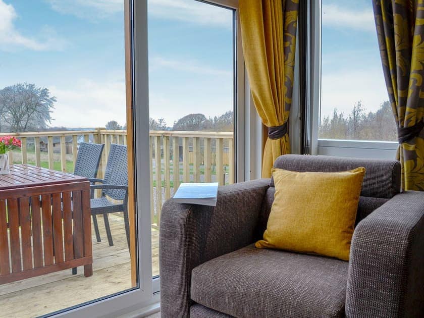 Comfy living area | Skylark Lodge - Wallace Lane Farm Cottages, Brocklebank, near Caldbeck and Uldale