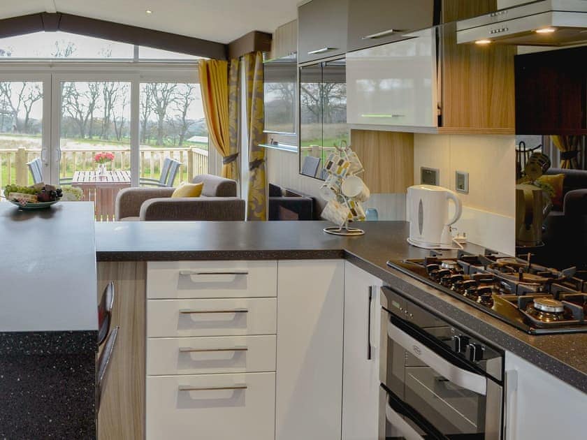 Well equipped kitchen area | Skylark Lodge - Wallace Lane Farm Cottages, Brocklebank, near Caldbeck and Uldale