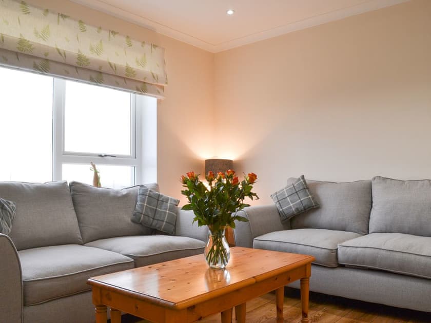 Living room with comfortable sofas | West Kilbride, Near Lochboisdale