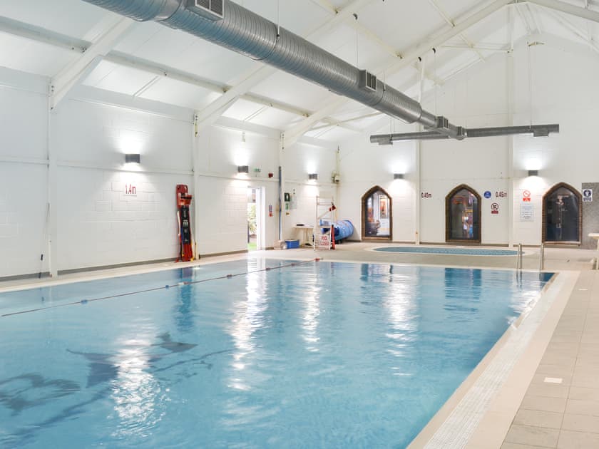 Shared on-site indoor swimming pool, sauna and steam room