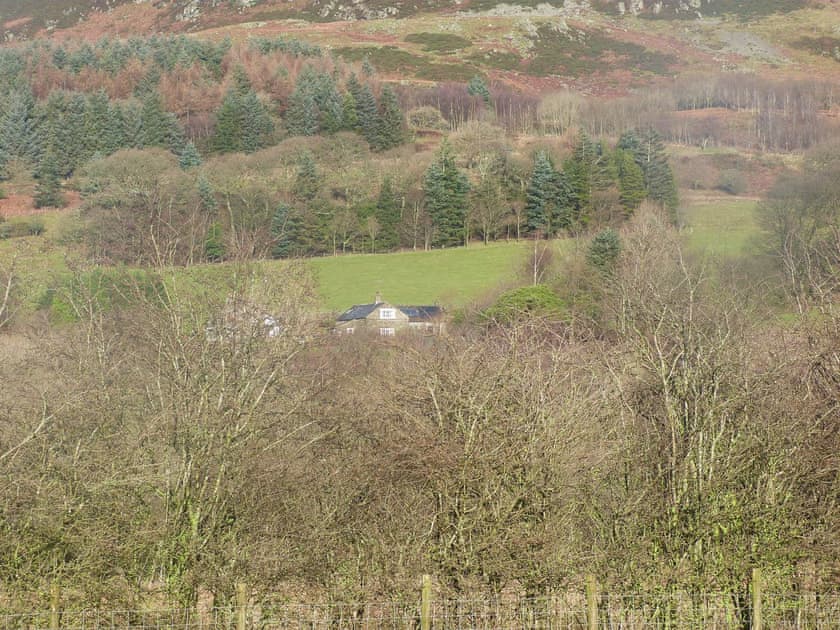 The cottage as seen from Loweswater Lake | High Thrushbank, Loweswater
