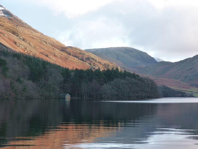 Crummock Water and Robinson sitting proudly beyond | High Thrushbank, Loweswater