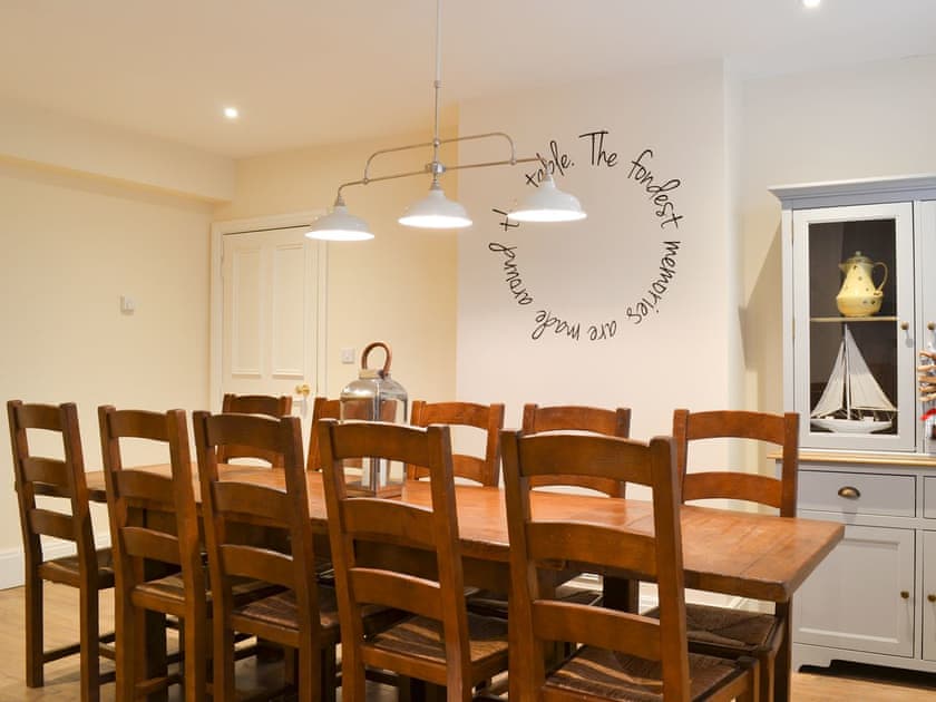Grand dining room with dresser | Princess Lodge, Scarborough