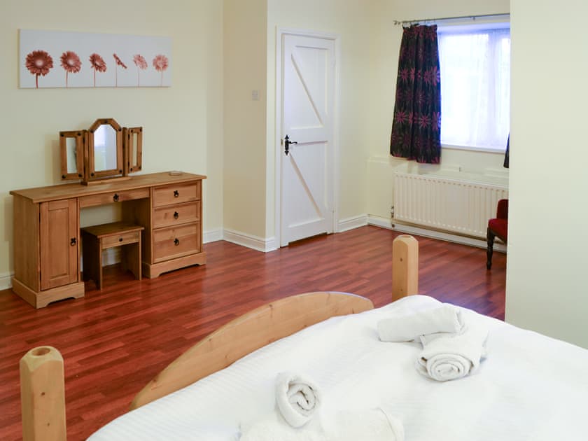Dressing area within double bedroom | Stable Cottage - Railway Cottages, Acklington, near Amble