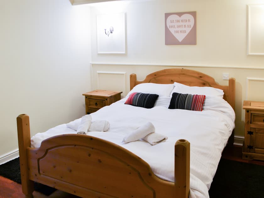 Welcoming double bedroom | Stable Cottage - Railway Cottages, Acklington, near Amble