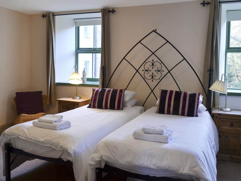 Twin bedroom | Millkeepers Lodge, Spindlestone Mill near Bamburgh
