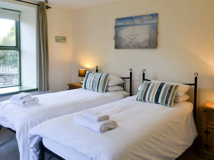 Twin bedroom | Millkeepers Lodge, Spindlestone Mill near Bamburgh