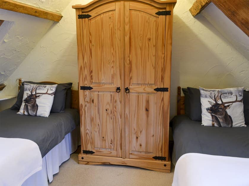 Twin bedroom | Alncroft, Longhoughton