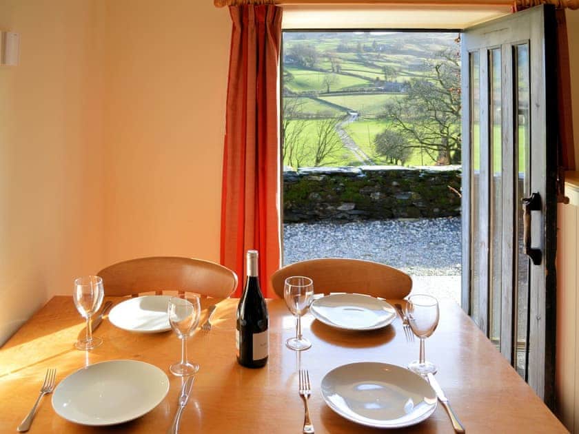 Wonderful views from the dining area | Y Llaethdy - Benar Cottages, Penmachno, near Betws-y-Coed