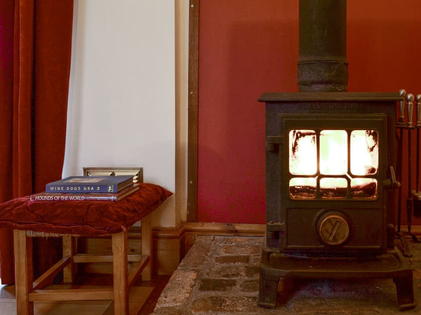Warming wood burner | Silk Hill Stables, Whaley Bridge near Buxton
