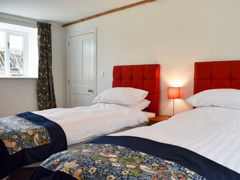 Twin bedroom | Grange Cottage, Ovington, near Richmond