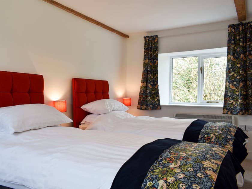 Twin bedroom | Grange Cottage, Ovington, near Richmond