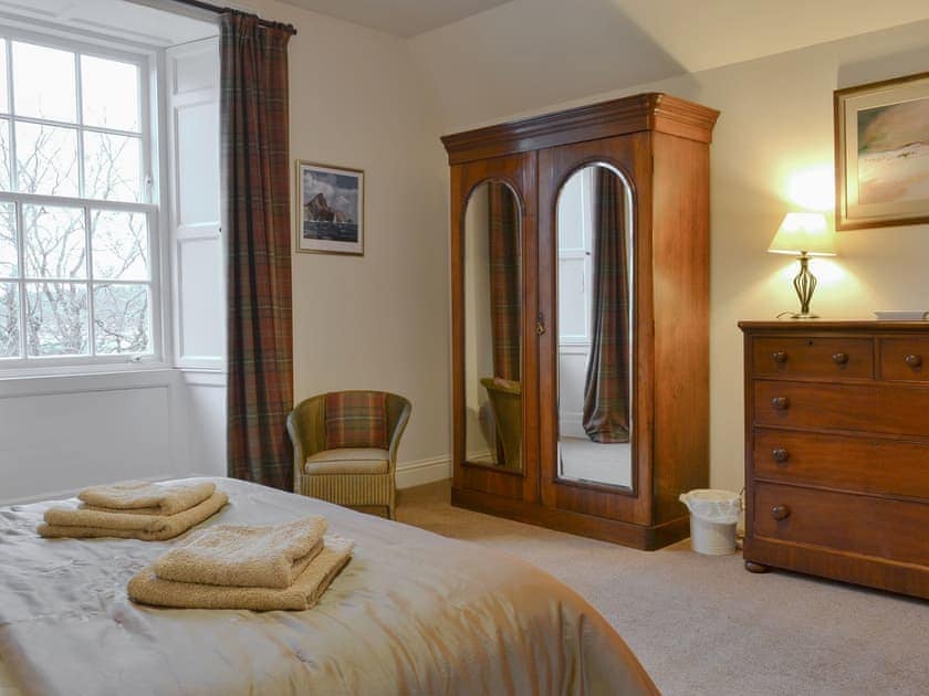 Spacious double bedroom | The Factor’s House, Kilmartin Glen, near Lochgilphead