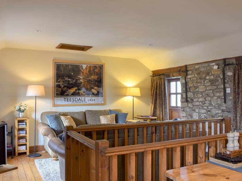 Well preented open plan living spce | The Cottage at Wilson House, Barningham, near Richmond