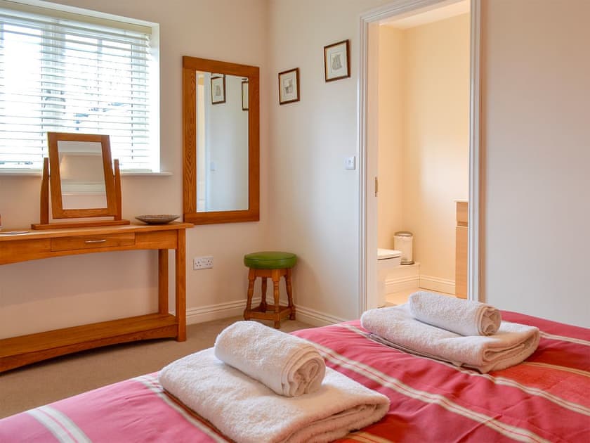 Comfortable bedroom with super kingsize bed | 1 Croft Cottage - Croft Cottage Holidays, Stillington, near Easingwold