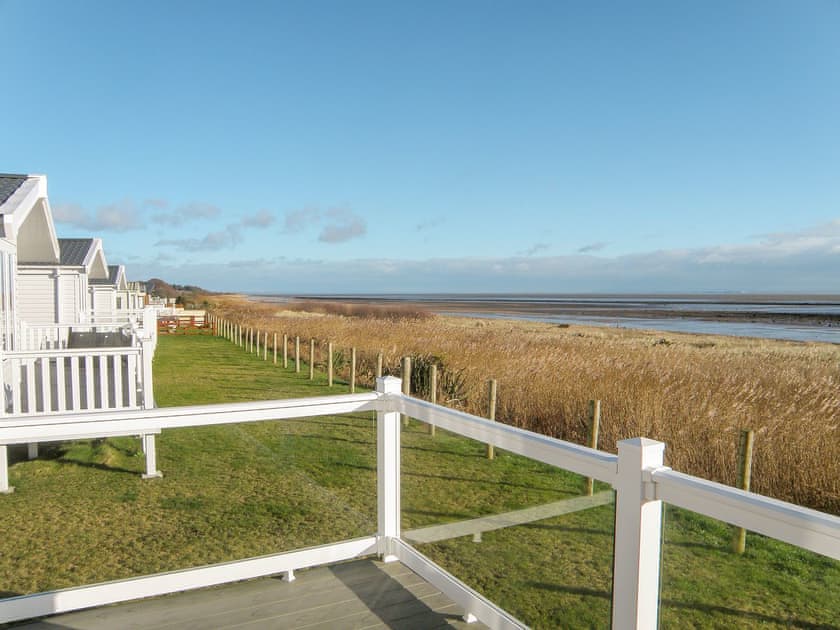 Uninterrupted views over Southerness beach  | Beachcomber Lodge, Southerness, near Dalbeattie