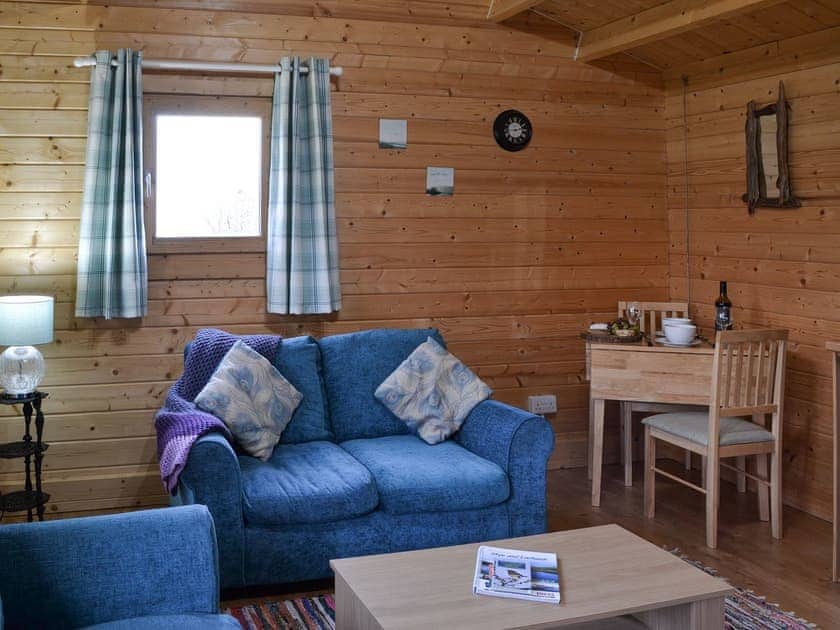 Open plan living space | Birdsong Cabin, Breakish near Broadford, Isle of Skye