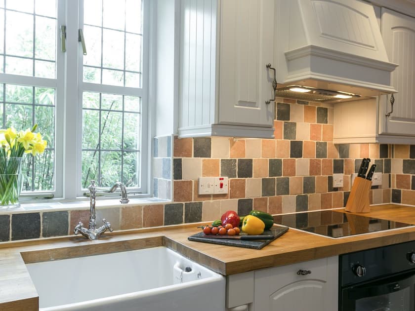 Kitchen with Belfast sink | Twisly North Lodge, Catsfield, near Battle