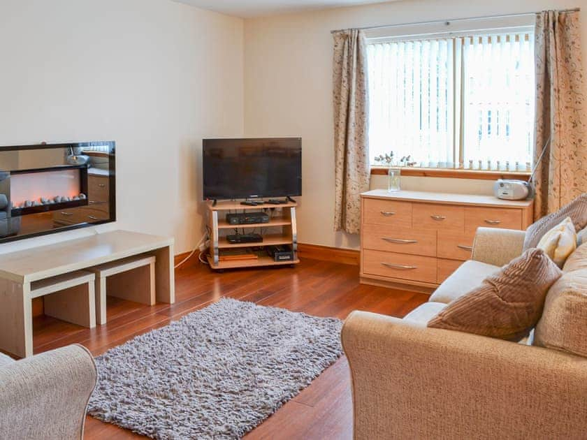 Spacious living area | Glen Apartment, Aviemore