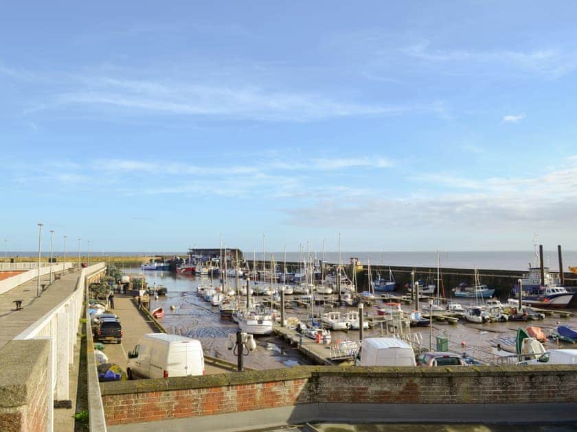 Bridlington harbour area