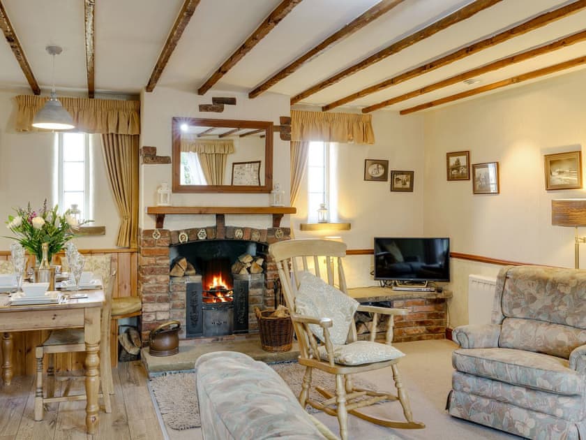 Delightful open plan living space | The Old Post Office, Thorpe Bassett, near Malton