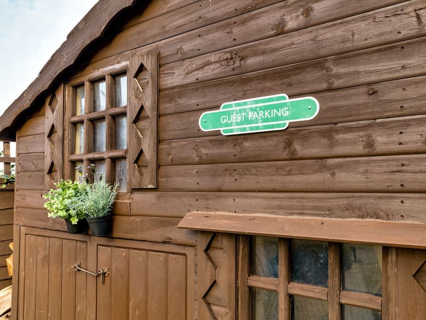 Parking for guests | The Old Post Office, Thorpe Bassett, near Malton