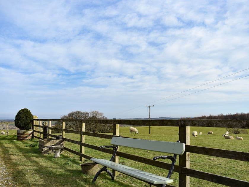 Relaxing seating with great views | High Dalton Hall Cottage, Newsham, near Richmond