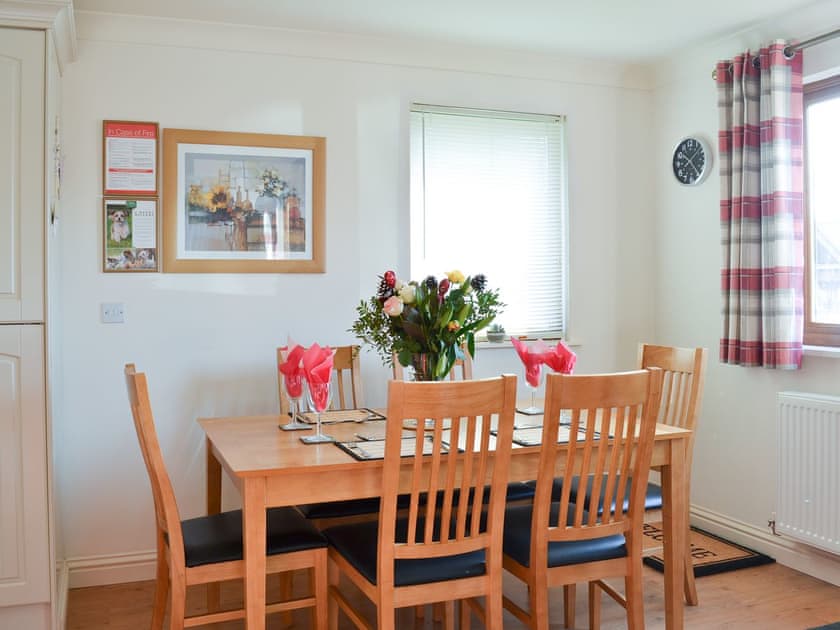 Delightful dining area | Yorkshire Rose Holiday Lodge, Sewerby, near Bridlington