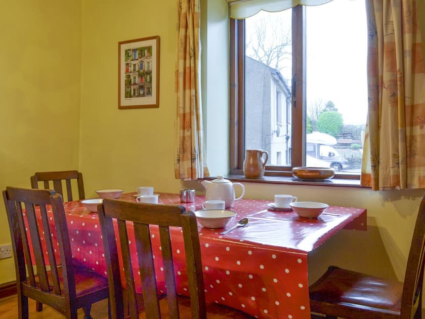 Informal dining area within kitchen | Hill Top Barn, Newton-in-Cartmel, near Grange-over-Sands