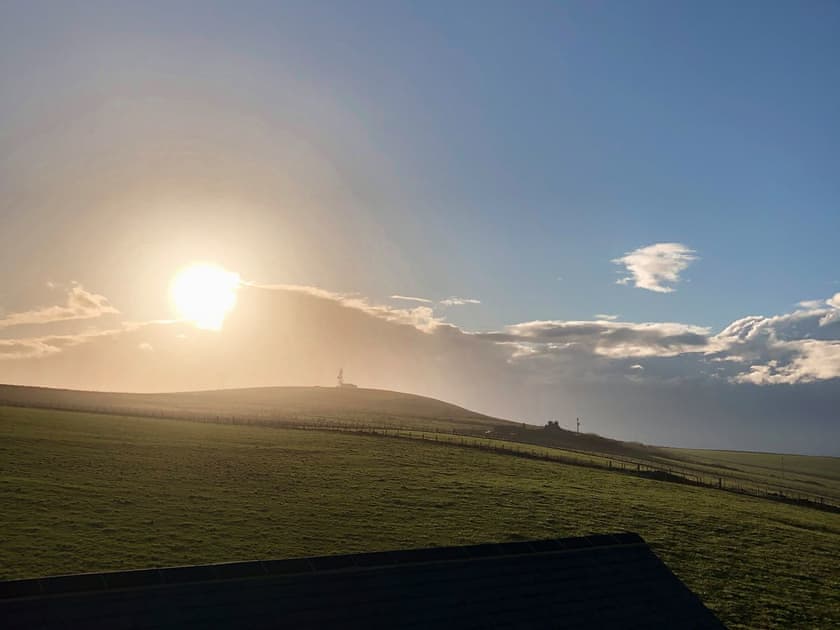 Gorgeous sunsets can be enjoyed from the property | Egypt, South Ronaldsay, near St Margaret’s Hope