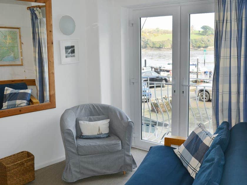 Cosy living area with views | Ferrydown, Salcombe