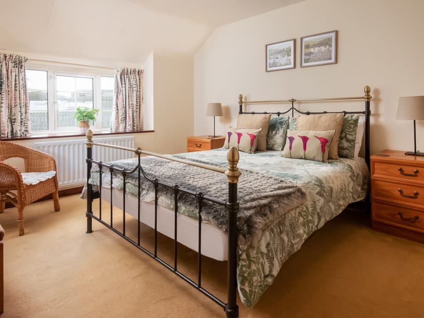 Relaxing double bedroom | Dunstanburgh View - Proctors Stead Cottages, Dunstan, near Craster