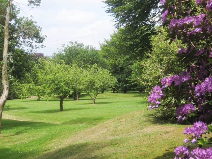 Beautiful shared garden and grounds | Tristan’s, Isolda’s - Lanwithan Manor Apartments, Lostwithiel