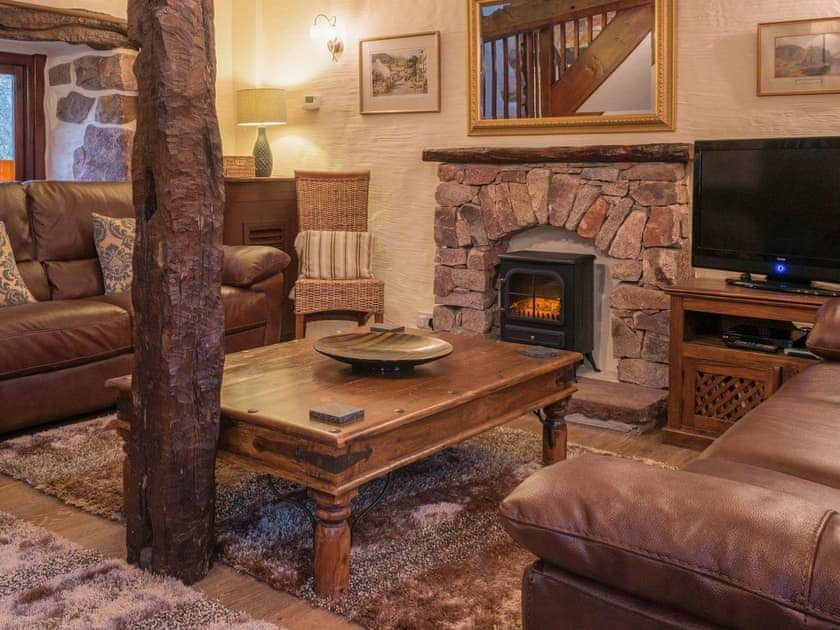 Charming living room with heritage features | Scafell Cottage - Bridge End Farm Cottages, Boot, near Eskdale