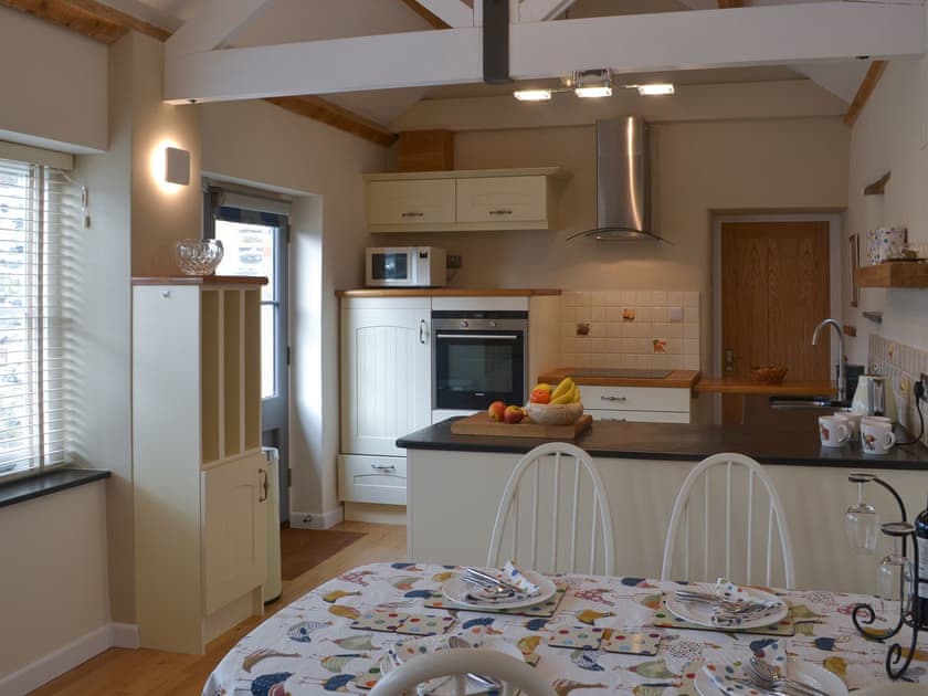 Open plan living space | Trezeal Barn, North Hill