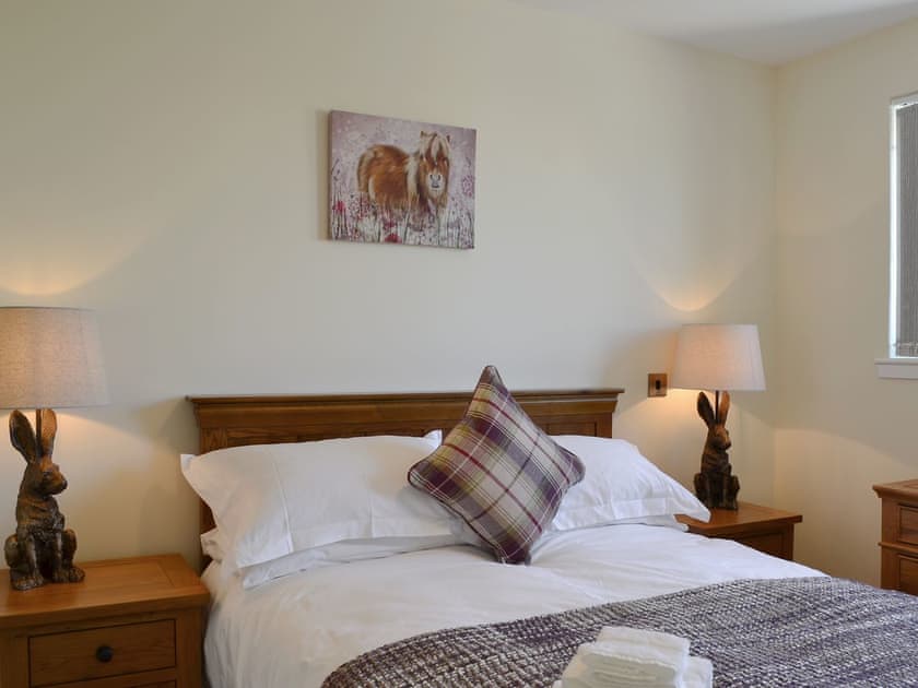 Comfortable double bedroom | Blueacres, Kilbucho, near Biggar