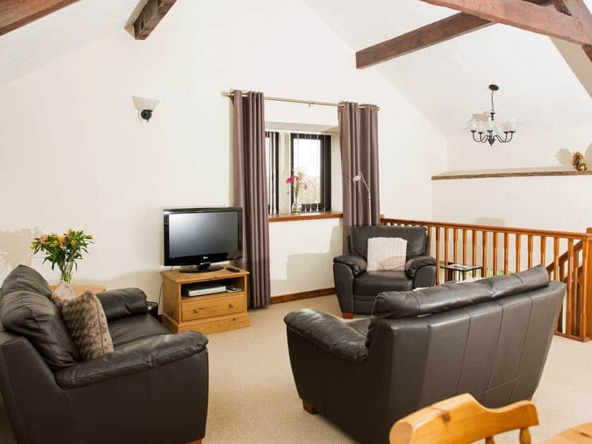 Stylishly furnished living room | Curlew Cottage, Newbiggin, near Penrith 