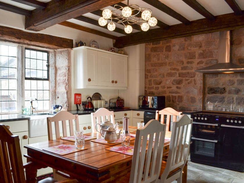 Dining area | Dairy House Farm, Horton, near Leek