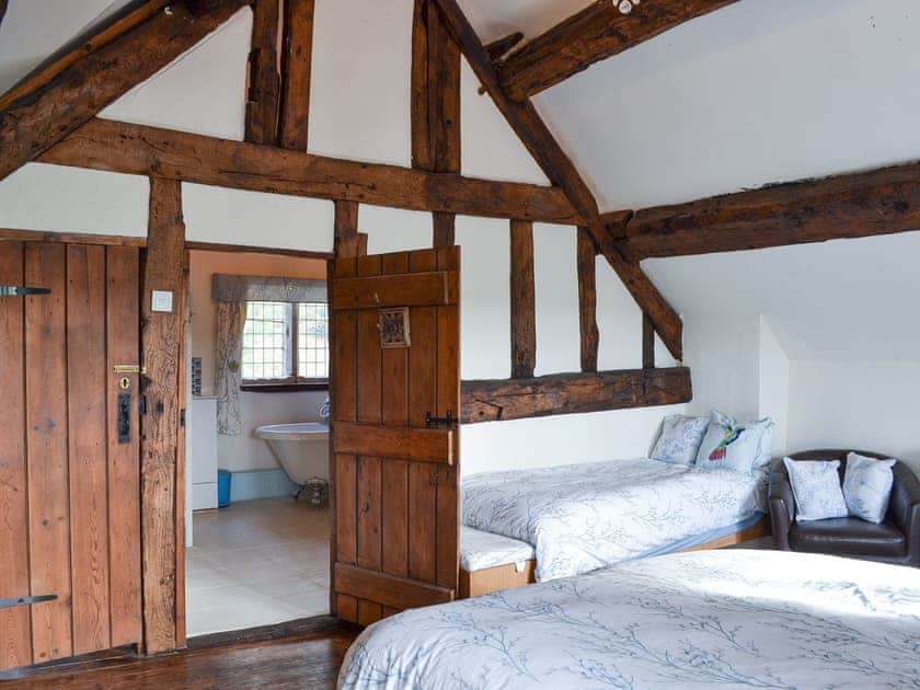 Double bedroom | Dairy House Farm, Horton, near Leek