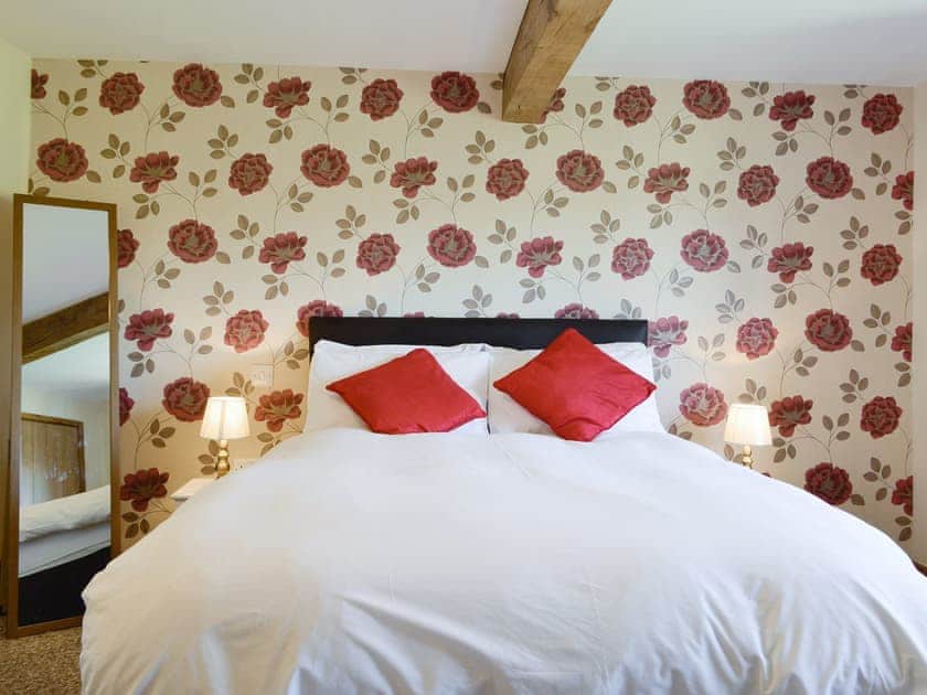 Appealing double bedroom | Upper Close - Acre Luxury Lodges, Stanner, near Kington