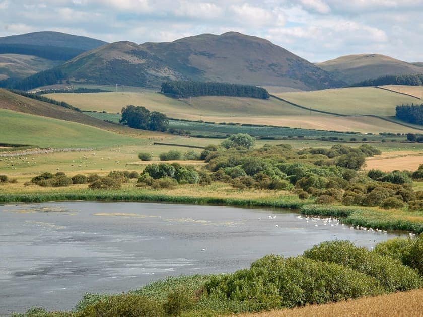 View | Avenel Cottage - Lochside, Town Yetholm, near Kelso