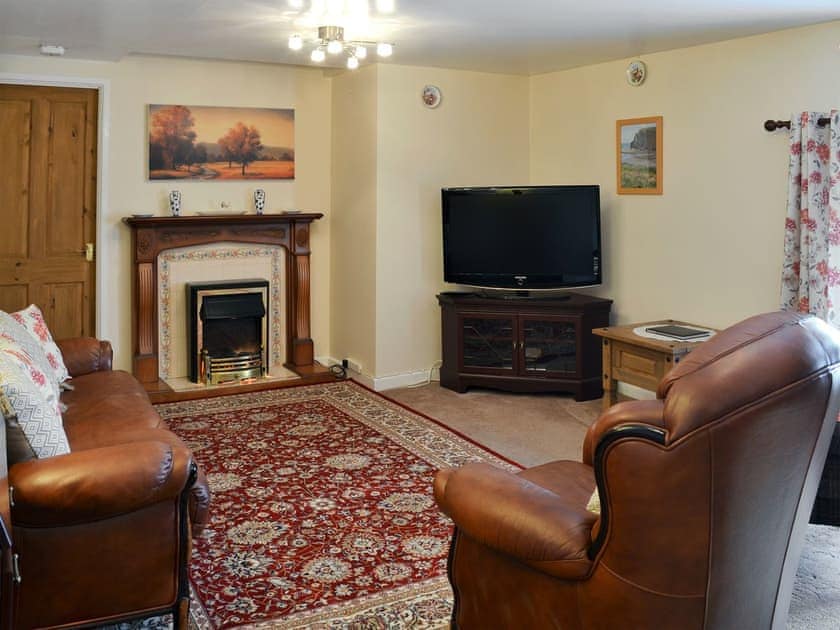 Cosy lounge area | The Bridge Inn Apartment, Bridgerule, near Bude