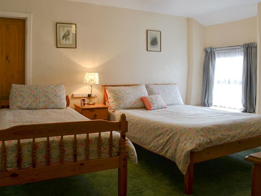 Comfortable family bedroom | The Bridge Inn Apartment, Bridgerule, near Bude