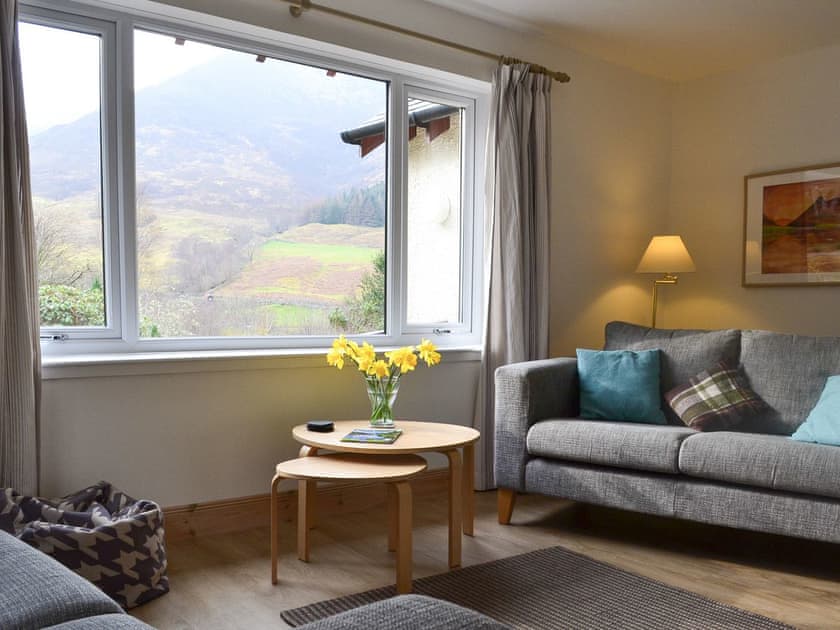 Comfortable living room | Larch Cottage, Ballachulish, near Fort William